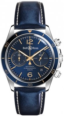 Buy this new Bell & Ross BR V2-94 BRV294-BU-G-ST/SCA mens watch for the discount price of £3,485.00. UK Retailer.