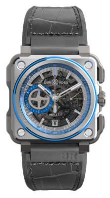 Buy this new Bell & Ross BR-X1 Chronograph 45mm BRX1-AL-TI-BLU mens watch for the discount price of £13,515.00. UK Retailer.