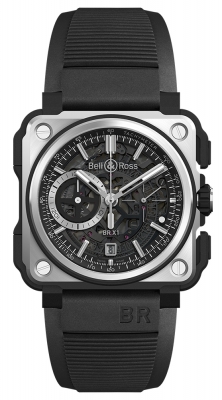 Buy this new Bell & Ross BR-X1 Chronograph 45mm BRX1-CE-TI-BLC mens watch for the discount price of £12,240.00. UK Retailer.