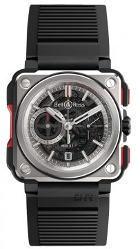 Buy this new Bell & Ross BR-X1 Chronograph 45mm BRX1-CE-TI-RED mens watch for the discount price of £11,700.00. UK Retailer.