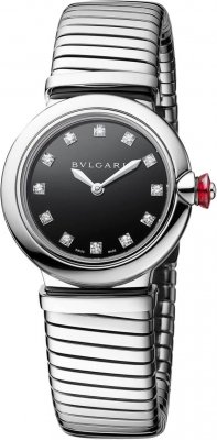 Buy this new Bulgari Lucea Quartz 28mm 102951 ladies watch for the discount price of &pound;3,927.00. UK Retailer.