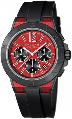 Buy this new Bulgari Diagono Magnesium 42mm 102308 mens watch for the discount price of £3,706.00. UK Retailer.