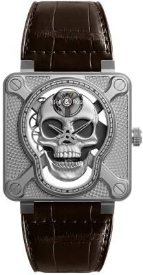 Bell & Ross BR01 Laughing Skull BR01-SKULL-SK-ST watch