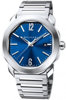 Buy this new Bulgari Octo Roma 102856 mens watch for the discount price of &pound;5,985.00. UK Retailer.