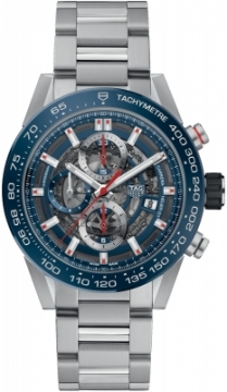 Buy this new Tag Heuer Carrera Caliber Heuer 01 Skeleton 43mm car201t.ba0766 mens watch for the discount price of £3,782.00. UK Retailer.