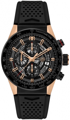 Buy this new Tag Heuer Carrera Caliber Heuer 01 Skeleton 43mm car205a.ft6087 mens watch for the discount price of £6,417.00. UK Retailer.