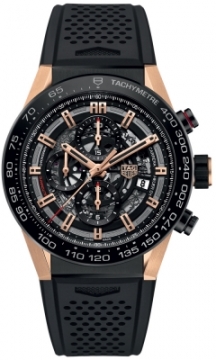 Buy this new Tag Heuer Carrera Caliber Heuer 01 Skeleton 45mm car2a5a.ft6044 mens watch for the discount price of £6,800.00. UK Retailer.