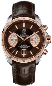 Buy this new Tag Heuer Grand Carrera Automatic Chronograph cav515c.fc6231 mens watch for the discount price of £4,720.00. UK Retailer.