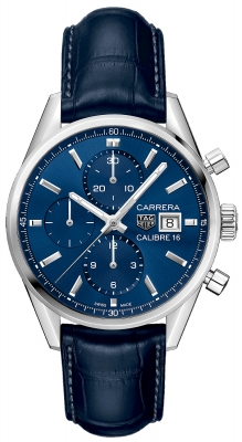 Buy this new Tag Heuer Carrera Calibre 16 Chronograph 41mm cbk2112.fc6292 mens watch for the discount price of £3,017.00. UK Retailer.