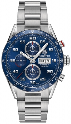 Buy this new Tag Heuer Carrera Day Date Automatic Chronograph 43mm cv2a1v.ba0738 mens watch for the discount price of £3,645.00. UK Retailer.