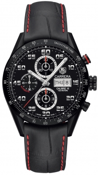 Buy this new Tag Heuer Carrera Day Date Automatic Chronograph 43mm cv2a81.fc6237 mens watch for the discount price of £3,650.00. UK Retailer.