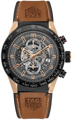 Buy this new Tag Heuer Carrera Caliber Heuer 01 Skeleton 45mm car2a5c.ft6125 mens watch for the discount price of £8,585.00. UK Retailer.