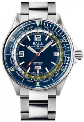 Buy this new Ball Watch Engineer Master II Diver Worldtime 42mm DG2232A-SC-BE mens watch for the discount price of £2,529.00. UK Retailer.