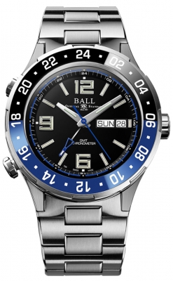 Buy this new Ball Watch Roadmaster Marine GMT 40mm DG3000A-S1CJ-BK mens watch for the discount price of £2,356.00. UK Retailer.