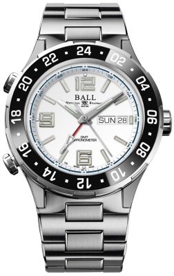 Buy this new Ball Watch Roadmaster Marine GMT 40mm DG3000A-S7CJ-WH mens watch for the discount price of £2,356.00. UK Retailer.