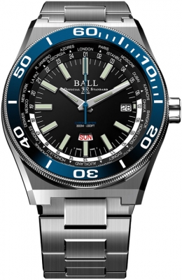 Ball Watch Roadmaster Worldtime 42mm DG3032A-SC-BKBE watch