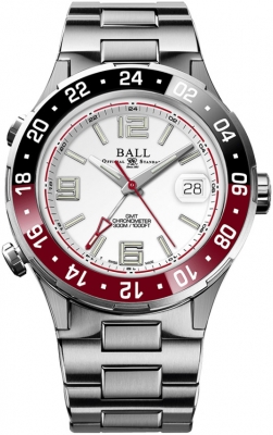 Ball Watch Roadmaster Pilot GMT 40mm DG3038A-S1C-WH watch