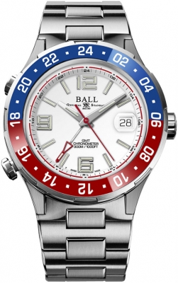 Ball Watch Roadmaster Pilot GMT 40mm DG3038A-S2C-WH watch
