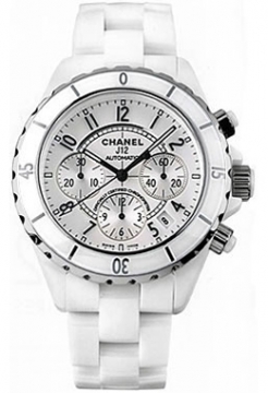 Buy this new Chanel J12 Automatic Chronograph 41mm H1007 midsize watch for the discount price of £5,544.00. UK Retailer.