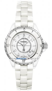 Buy this new Chanel J12 Quartz 33mm h1628 ladies watch for the discount price of £5,500.00. UK Retailer.