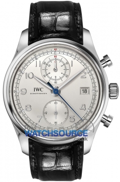 Buy this new IWC Portugieser Chronograph Classic 42mm IW390403 mens watch for the discount price of £8,280.00. UK Retailer.