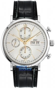 Buy this new IWC Portofino Chronograph IW391022 mens watch for the discount price of £4,207.50. UK Retailer.