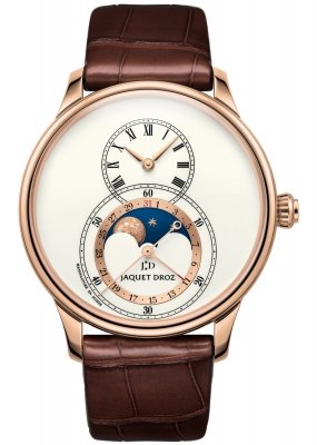 Buy this new Jaquet Droz Grande Seconde Moon 43mm j007533200 mens watch for the discount price of £22,624.25. UK Retailer.