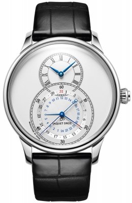 Buy this new Jaquet Droz Grande Seconde Dual Time 43mm j016030240 mens watch for the discount price of £11,930.00. UK Retailer.