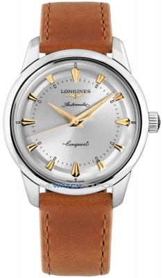 Buy this new Longines Conquest Heritage 40mm L1.650.4.72.2 mens watch for the discount price of £2,115.00. UK Retailer.