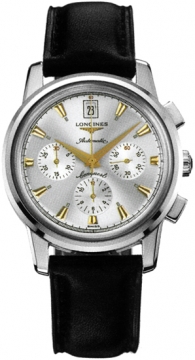 Buy this new Longines Conquest Heritage L1.641.4.75.2 mens watch for the discount price of £1,205.00. UK Retailer.