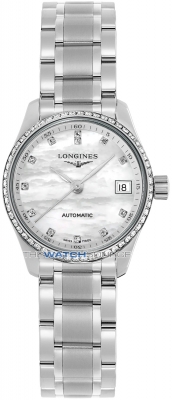 Buy this new Longines Master Automatic 25.5mm L2.128.0.87.6 ladies watch for the discount price of £3,492.00. UK Retailer.