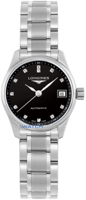 Buy this new Longines Master Automatic 25.5mm L2.128.4.57.6 ladies watch for the discount price of £2,025.00. UK Retailer.