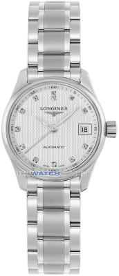 Buy this new Longines Master Automatic 25.5mm L2.128.4.77.6 ladies watch for the discount price of £2,025.00. UK Retailer.