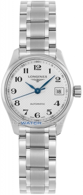 Buy this new Longines Master Automatic 25.5mm L2.128.4.78.6 ladies watch for the discount price of £1,620.00. UK Retailer.