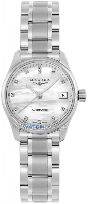 Buy this new Longines Master Automatic 25.5mm L2.128.4.87.6 ladies watch for the discount price of £2,070.00. UK Retailer.