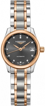 Buy this new Longines Master Automatic 25.5mm L2.128.5.07.7 ladies watch for the discount price of £1,415.00. UK Retailer.