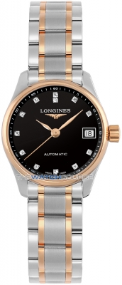 Buy this new Longines Master Automatic 25.5mm L2.128.5.59.7 ladies watch for the discount price of £2,655.00. UK Retailer.