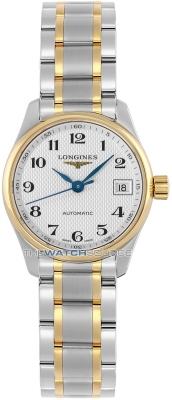 Buy this new Longines Master Automatic 25.5mm L2.128.5.78.7 ladies watch for the discount price of £1,283.00. UK Retailer.