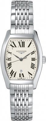 Buy this new Longines Evidenza Ladies Quartz L2.155.4.71.6 ladies watch for the discount price of £881.00. UK Retailer.