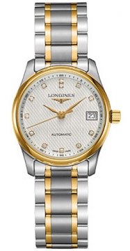 Buy this new Longines Master Automatic 29mm L2.257.5.77.7 ladies watch for the discount price of £2,196.00. UK Retailer.