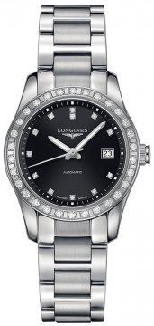 Buy this new Longines Conquest Classic Automatic 29mm L2.285.0.57.6 ladies watch for the discount price of £2,591.00. UK Retailer.