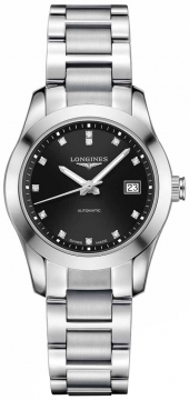 Buy this new Longines Conquest Classic Automatic 29mm L2.285.4.58.6 ladies watch for the discount price of £1,428.00. UK Retailer.
