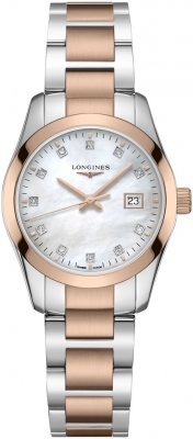 Buy this new Longines Conquest Classic Quartz 29.5mm L2.286.3.87.7 ladies watch for the discount price of £1,440.00. UK Retailer.