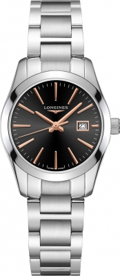 Buy this new Longines Conquest Classic Quartz 29.5mm L2.286.4.52.6 ladies watch for the discount price of £810.00. UK Retailer.