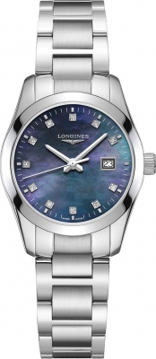 Buy this new Longines Conquest Classic Quartz 29.5mm L2.286.4.88.6 ladies watch for the discount price of £1,215.00. UK Retailer.