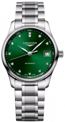 Buy this new Longines Master Automatic 34mm L2.357.4.99.6 ladies watch for the discount price of £2,160.00. UK Retailer.