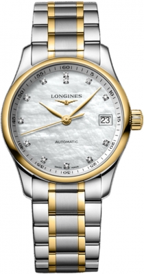 Buy this new Longines Master Automatic 34mm L2.357.5.87.7 ladies watch for the discount price of £3,060.00. UK Retailer.