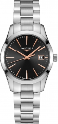 Buy this new Longines Conquest Classic Quartz 34mm L2.386.4.52.6 ladies watch for the discount price of £810.00. UK Retailer.