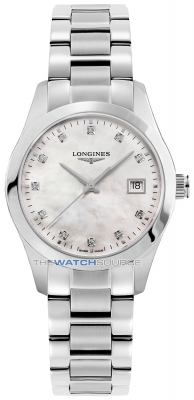 Longines Conquest Classic Quartz 34mm L2.386.4.87.6 watch