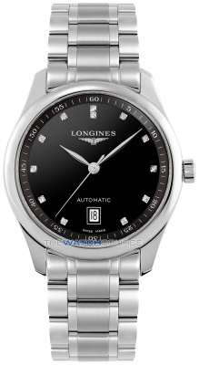 Buy this new Longines Master Automatic 38.5mm L2.628.4.57.6 mens watch for the discount price of £2,082.00. UK Retailer.